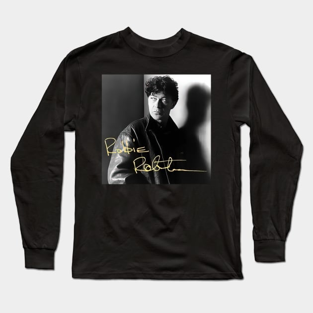 Rip Robbie Robertson Long Sleeve T-Shirt by GarikaiShop